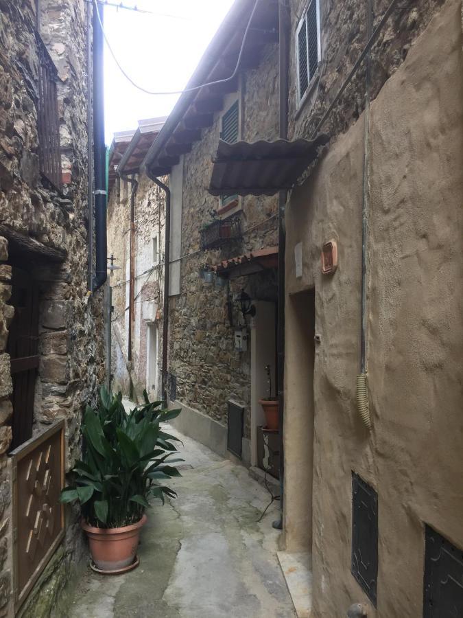 House In The Medieval Village Apricale Ngoại thất bức ảnh